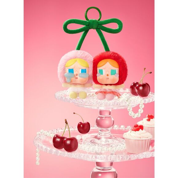 New CRYBABY Crying For Love Series-Vinyl Plush Hanging Card (Love You Cherry Muc - Picture 8 of 8